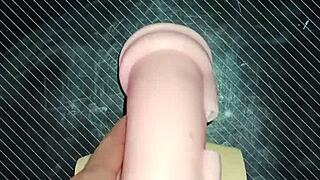 Trio kissy and dolly suck then tits fuck on desk