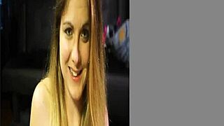 wanna watch skinny busty redhead rachel slobber deep on juicy monster cock?