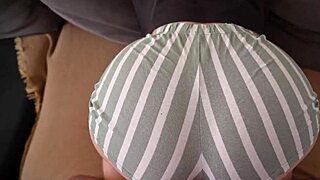 stepsis shorts ripped open hole fucked hard her wetness drove me wild