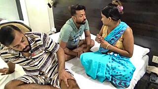 i wanted that maid so bad we seduced her into our desi threesome fuck fest didnt i?