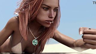 vore feast from a tall redhead's perspective 😱🍑