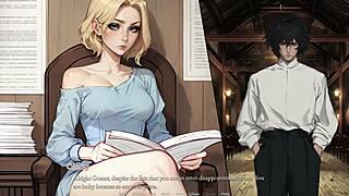 Curvy College Mysteria Boobs Bounce on Huge Monster Cocks