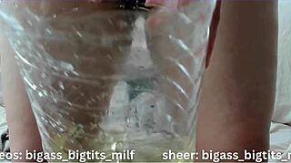 Curvy BBW Colombian Milf Spreads for Bold Juicy Pee Squirting