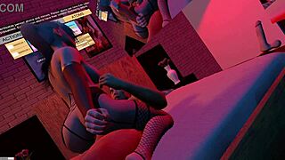 vam mmf threesome multiplayer has guys pounding tight holes nonstop