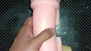 Trio kissy and dolly suck then tits fuck on desk