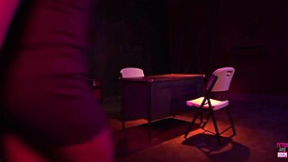 Two Dominant Brunette Mistresses Humiliate Naughty Heels Stockings Girl in BDSM Lesbian Toys Orgasm Hardcore