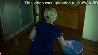 Mrs LAZINSKI Plays NAIVE MAID in STOCKINGS Submissive MATURE with SMALL WAIST for COUPLE Fun