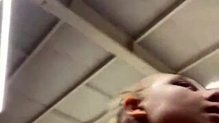 risky locker room public teen masturbates fat pussy fingering orgasm