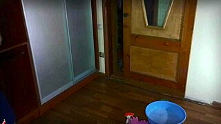 Mrs LAZINSKI Plays NAIVE MAID in STOCKINGS Submissive MATURE with SMALL WAIST for COUPLE Fun