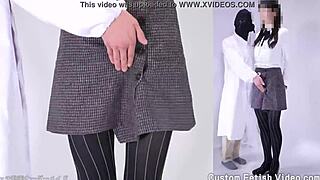 hey check out this pantyhose fetish skirt and stockings tease