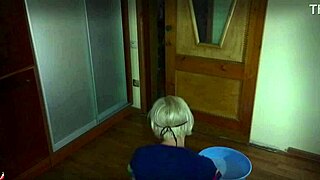 Mrs LAZINSKI Plays NAIVE MAID in STOCKINGS Submissive MATURE with SMALL WAIST for COUPLE Fun