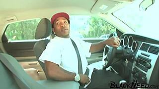 damn this horny blonde bbw takes my big black monster cock deep in her fat ass interracial anal rough as hell