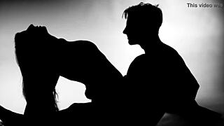 little wife strokes her man's monster cock to explosive creampie orgasm in hardcore solo play