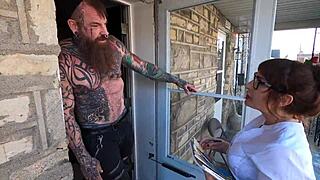 curvy milf melody takes huge machine pounding in bdsm dungeon with jasin