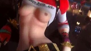 I can't resist fucking my hot AI Harley Quinn pov style