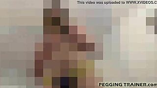 femdom dildo pops anal virgin ass first time bdsm