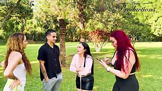 armybooms steamy interview turns into hot bareback threesome frenzy?