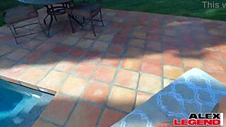 A big ass beauty in lingerie moans wildly during rough outdoor pussy pounding with monster black cock