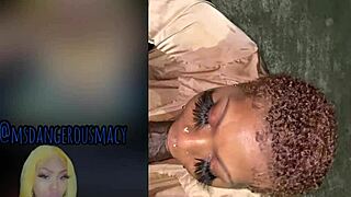 Fucking Neighbor's BBW Ebony Milf with Big Black Cock Outdoor