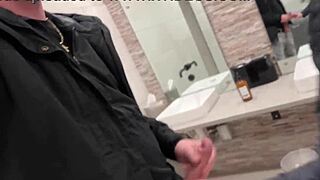 Wife slurps huge cock roadside for public eyes