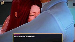 i play game with big tits redhead teen bouncing everywhere