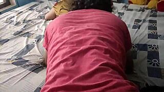 What happens when real couple spends first night alone with ass licking and big cock play?