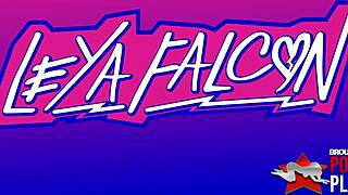 Leya Falcon Pounds Jamie Knox's Mocha Cock Raw And Hard