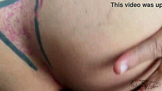 gozei tanto nas duas rolas na dupla penetração sentindo leite quente no cuzinho