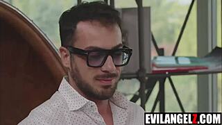 Perverted Secretaries 11: Francis X Pounds Lily Blossom's Petite Tits and Ass!