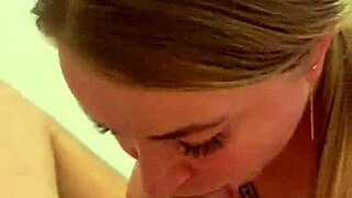 stepson sneaks in my bedroom 😏 i drop to knees and slurp his huge cock deep down my throat 💦