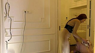 hey skinny slut, ready for your lesbian girlfriend's fake porn tease without panties?