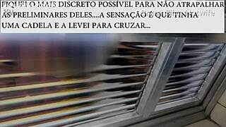 hey bruna silva got bareback pounded after the cuckold's party by the bull