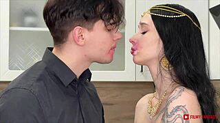 Hey check out this hot aunt getting pounded in filmy fantasy