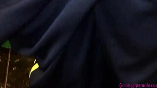 fat pierced pussy pees directly in toilet closeup