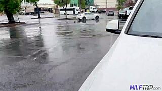 Big tit blonde milf gets picked up her clothes ripped for hardcore fucking