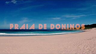 Ever seen a bikini ass like this? Ferrol Sasha Ikeyeva shakes it on Spanish beach