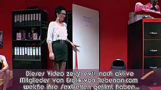 naughty german secretary's wild office gangbang interview exposed