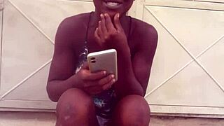 damn this crazybitch twerks clothes on then strips naked nonstop