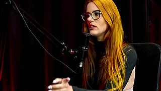 ruiva bella questions swing house with sheer red watch partner?