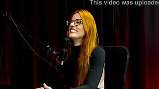 ruiva bella questions swing house with sheer red watch partner?