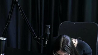 Safada melina khalifa spills putaria in sheer red lingerie interview