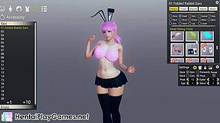 Kimochi Ai Shoujo hentai babe bent over for big ass doggystyle pounding