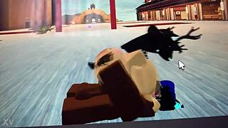 Headless Slut Rides Monster BBC Hard Before Creampie Fillup