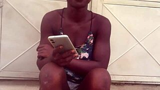 damn this crazybitch twerks clothes on then strips naked nonstop