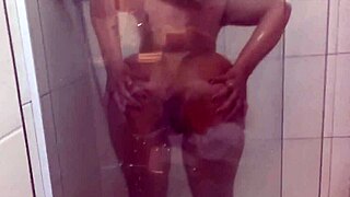 Amateur couple homemade casting pornstar wife squirts shower orgasm in front of husband