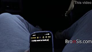 shh... secretly pounding stepsis in backseat during family roadtrip 🚗🔥