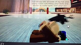 Headless Slut Rides Monster BBC Hard Before Creampie Fillup