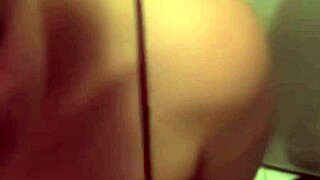 horny milf swettysvett deepthroats after sweaty bathroom workout