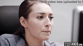 boss, your latina secretary milf needs that big dick after spying your wife