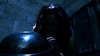 damn two mexican brunettes with long hair gettin pounded in homemade gangbang